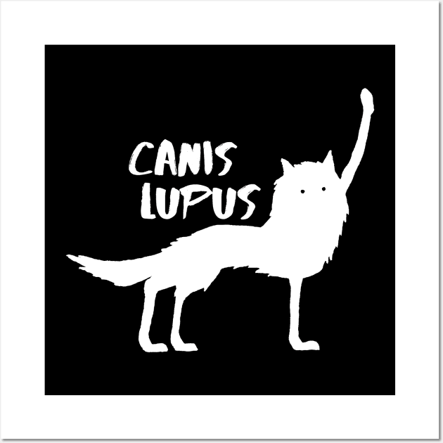 Canis Lupus Wall Art by seancarolan